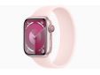 Apple Watch Series 9 GPS + Cellular 41mm Pink Aluminium Case with Light Pink Sport Loop