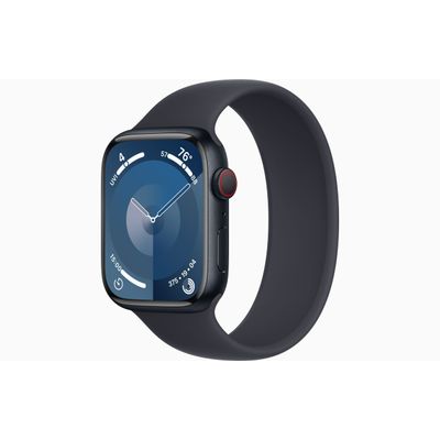 Apple Watch Series 9 GPS + Cellular 45mm Midnight Aluminium Case with Midnight Sport Loop  Apple