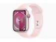 Apple Watch Series 9 GPS + Cellular 45mm Pink Aluminium Case with Light Pink Sport Band - S/M