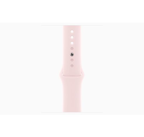 Apple Watch Series 9 GPS + Cellular 45mm Pink Aluminium Case with Light Pink Sport Band - M/L  Apple