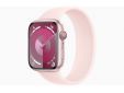 Apple Watch Series 9 GPS + Cellular 45mm Pink Aluminium Case with Light Pink Sport Loop