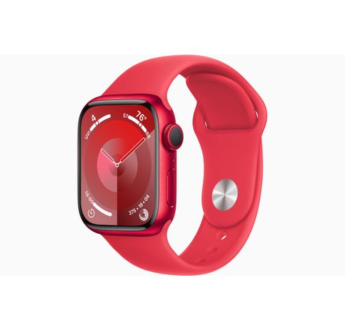 Apple Watch Series 9 GPS 41mm (PRODUCT)RED Aluminium Case with (PRODUCT)RED Sport Band - S/M  Apple