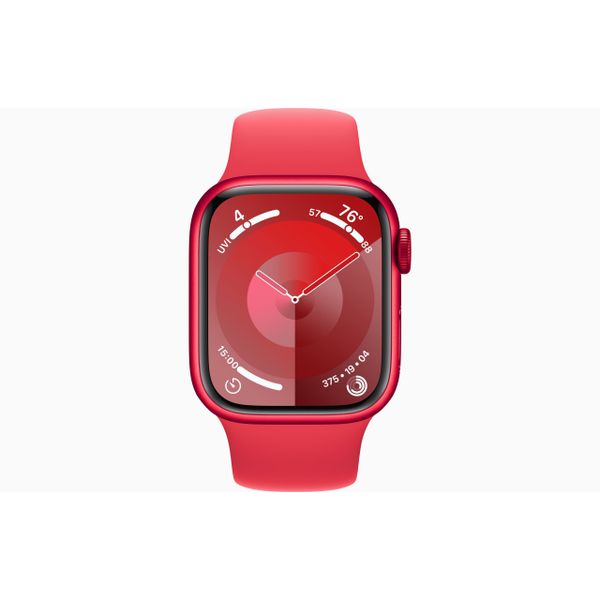 Apple Watch Series 9 GPS 41mm (PRODUCT)RED Aluminium Case with (PRODUCT)RED Sport Band - M/L 