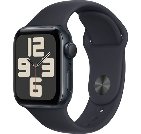 Apple Watch SE GPS 40mm Midnight Aluminium Case with Midnight Sport Band - S/M  Apple