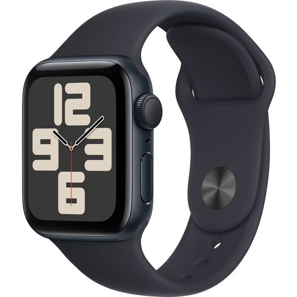 Apple Apple Watch SE GPS 40mm Midnight Aluminium Case with Midnight Sport Band - S/M