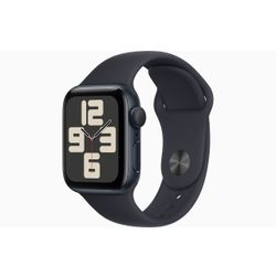 Apple Apple Watch SE GPS 40mm Midnight Aluminium Case with Midnight Sport Band - S/M 