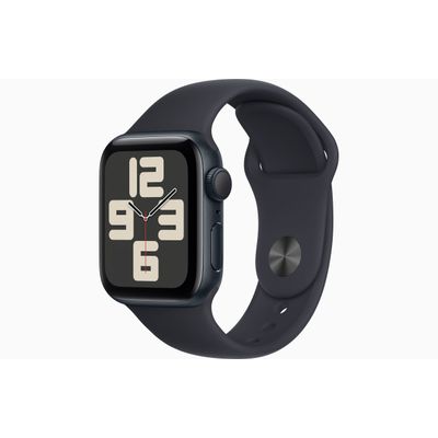 Apple Watch SE GPS 40mm Midnight Aluminium Case with Midnight Sport Band - S/M  Apple