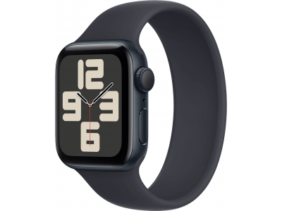 Apple Watch SE GPS 40mm Midnight Aluminium Case with Midnight Sport Loop