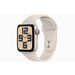 Apple Watch SE GPS + Cellular 40mm Starlight Aluminium Case with Starlight Sport Band - M/L 