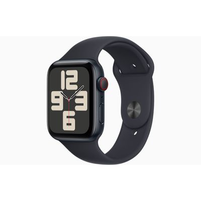 Apple Watch SE GPS + Cellular 44mm Midnight Aluminium Case with Midnight Sport Band - M/L  Apple