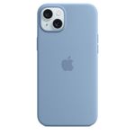 Siliconenhoesje met MagSafe voor iPhone 15 Plus - Winterblauw 