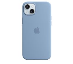 Siliconenhoesje met MagSafe voor iPhone 15 Plus - Winterblauw Apple