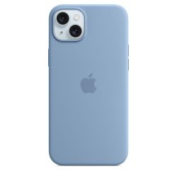 Apple Siliconenhoesje met MagSafe voor iPhone 15 Plus - Winterblauw 