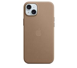 FineWoven hoesje met MagSafe voor iPhone 15 Plus - Taupe Apple