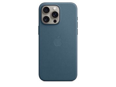 FineWoven hoesje met MagSafe voor iPhone 15 Pro Max - Oceaanblauw