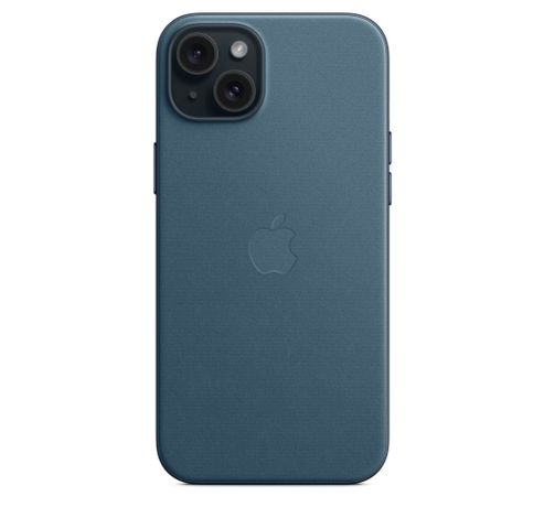 Coque FineWoven avec MagSafe pour iPhone 15 Plus - Bleu Océan  Apple