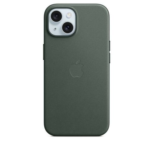 FineWoven hoesje met MagSafe voor iPhone 15 - Evergreen  Apple