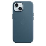 FineWoven hoesje met MagSafe voor iPhone 15 - Oceaanblauw 