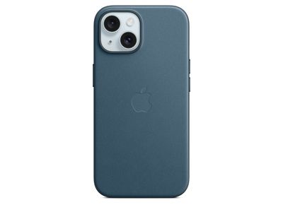 Coque FineWoven avec MagSafe pour iPhone 15 - Bleu Océan