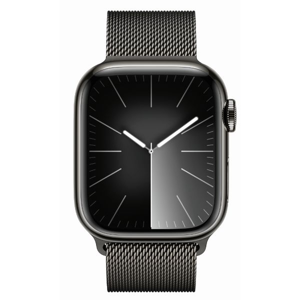 Apple Grafietkleurig Milanees bandje (41 mm)