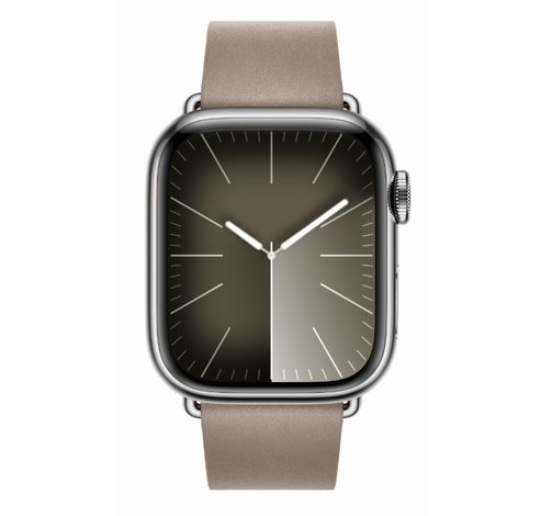 Sahara-beige bandje moderne gesp (41 mm) Large  Apple