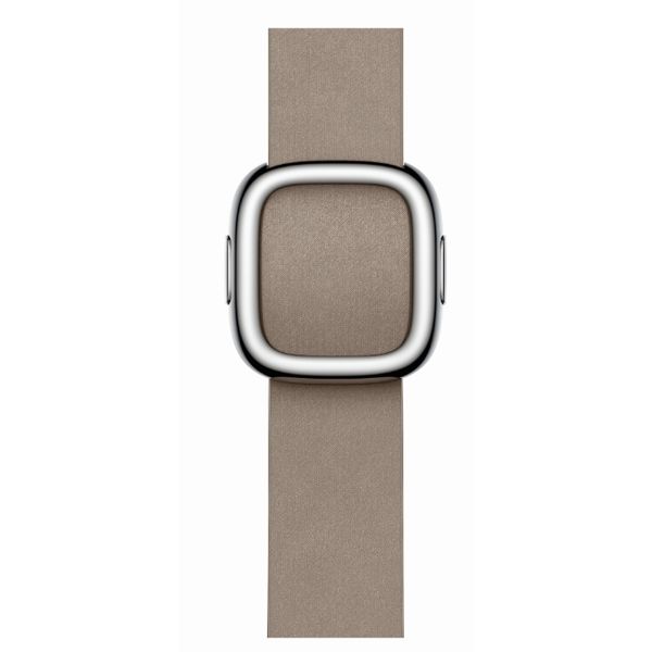 Sahara-beige bandje moderne gesp (41 mm) Medium 