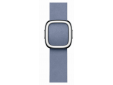 Lavendelblauw bandje moderne gesp (41 mm) Large