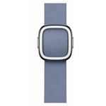 Lavendelblauw bandje moderne gesp (41 mm) Medium 