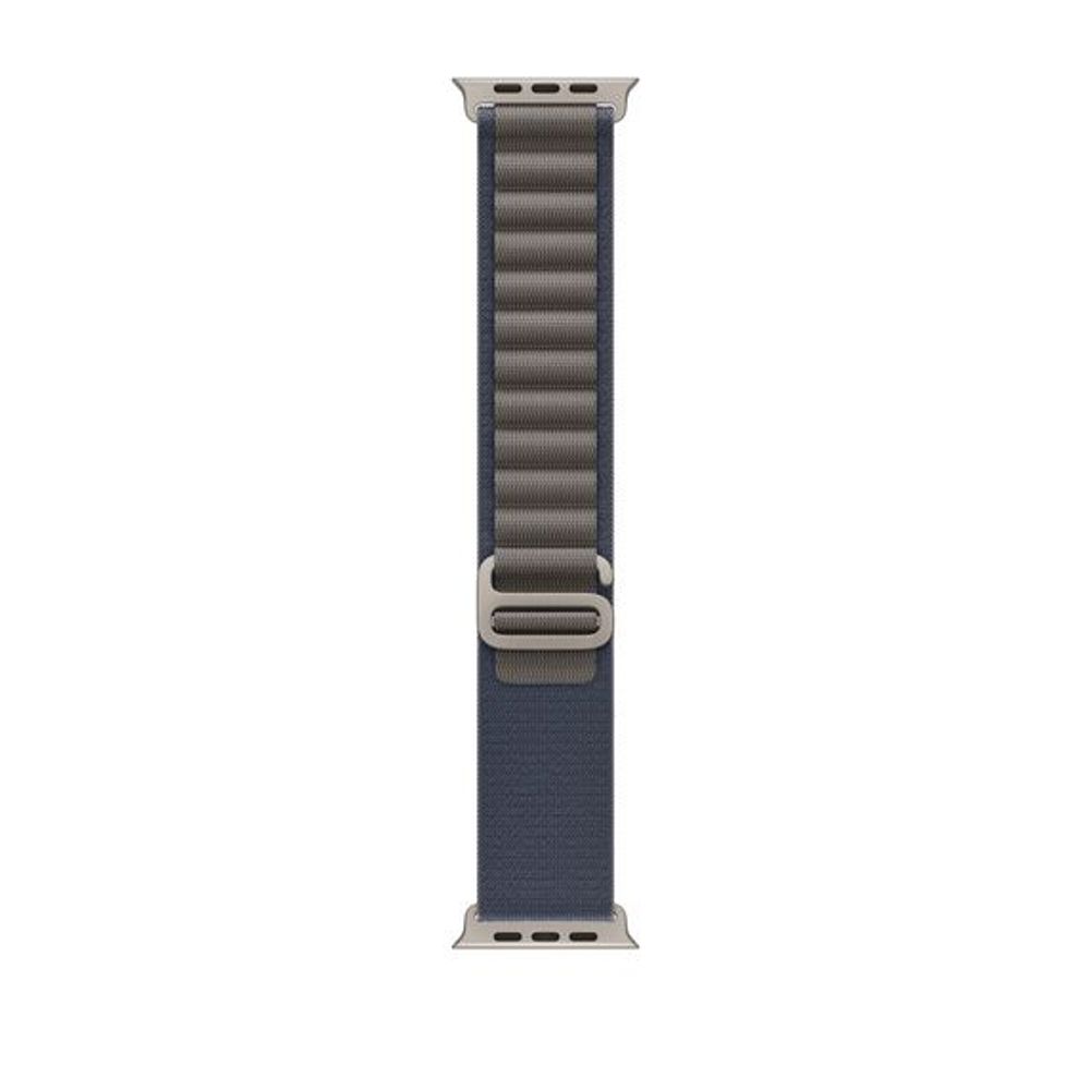 Apple Horlogebandje Alpine-bandje Blauw (49 mm) Large