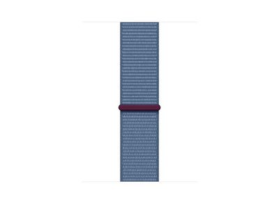 Bracelet de sport tissé Bleu hiver (45 mm)