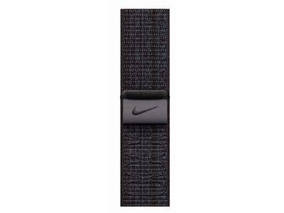 Bracelet de sport Nike tissé noir/bleu (45 mm)