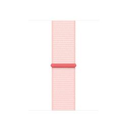 Bracelet sport tissé Rose clair (41 mm) Apple