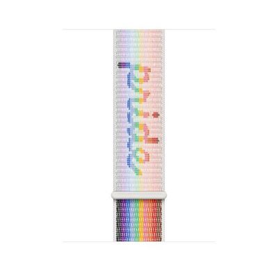 Bracelet sport tissé Pride Edition (45 mm) Apple