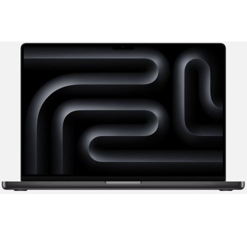 MacBook Pro 2023 16inch M3 Pro 12 Core, 18core GPU, 18GB ram, 512GB opslag, Azerty, Zwart  Apple