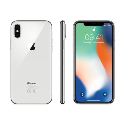 Refurbished iPhone X 64GB Silver A Grade 