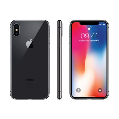 Refurbished iPhone X 256GB Space Grey A Grade 