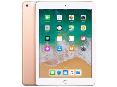 Refurbished iPad (2018) 128GB Wifi + 4G Gold A Grade