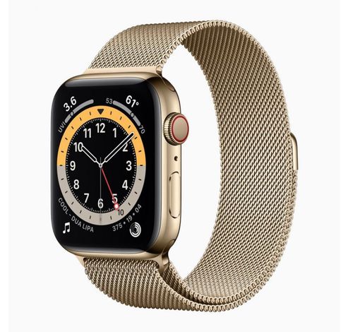 Refurbished Watch Series 6 40mm Steel Gold C Grade  Apple