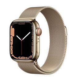 Apple Refurbished Watch Series 7 41mm Steel Gold  A Grade 