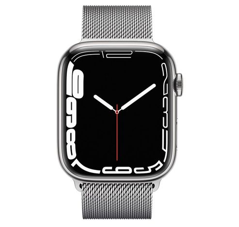 Refurbished Watch Series 7 45mm Steel Silver B Grade  Apple