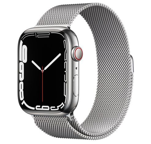 Refurbished Watch Series 7 45mm Steel Silver B Grade  Apple