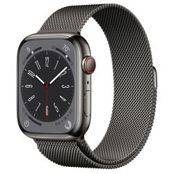 Apple Refurbished Watch Series 8 45mm Steel Space Grey C Grade 