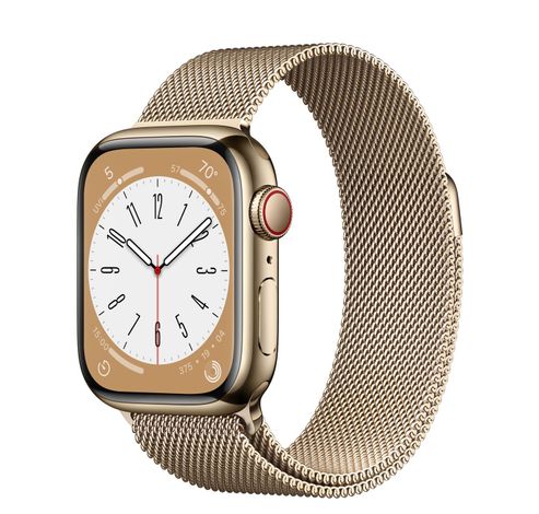 Refurbished Watch Series 8 45mm Steel Gold C Grade  Apple