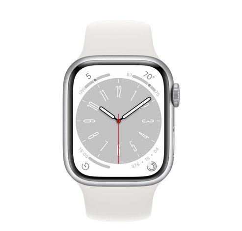 Refurbished Watch Series 8 41mm Alu GPS Silver  A Grade  Apple