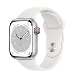 Apple Refurbished Watch Series 8 41mm Alu GPS Silver  A Grade 