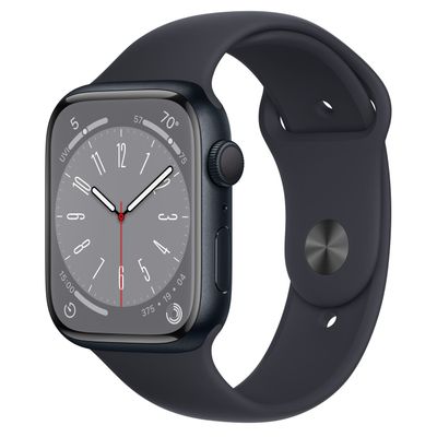 Refurbished Watch Series 8 45mm Alu GPS Space Grey A Grade  Apple