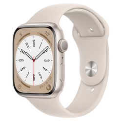 Apple Refurbished Watch Series 8 45mm Alu 4G White C Grade 