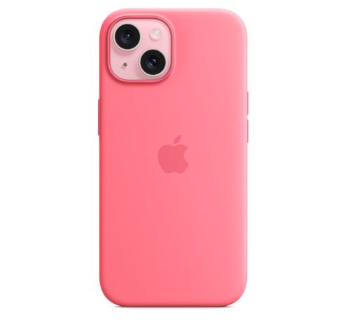 iPhone 15 Silicone Case with MagSafe - Pink  Apple