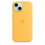 iPhone 15 Silicone Case with MagSafe - Sunshine 