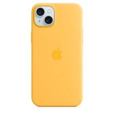 iPhone 15 Plus Silicone Case with MagSafe - Sunshine  Apple